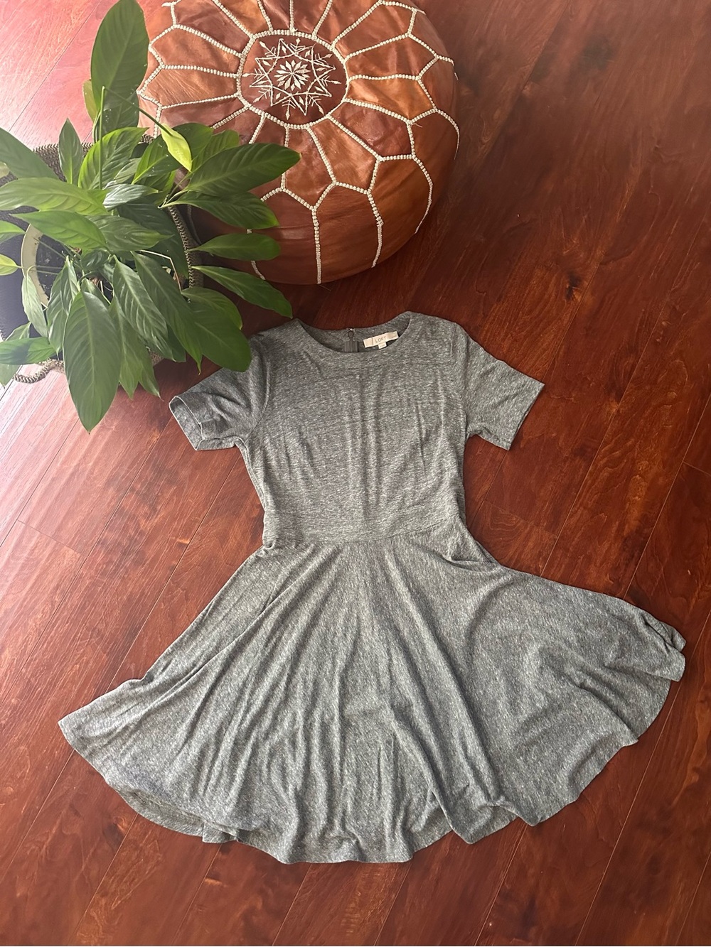 Grey Jersey Dress from Loft